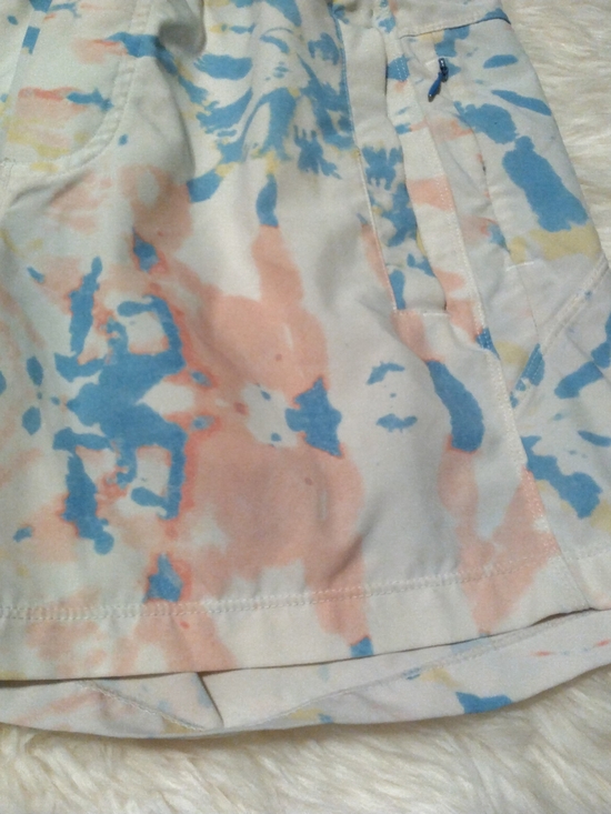 Birddogs Men's Size Small Tie Dye Classic Lined Athletic 7" Gym Shorts with Zip - Picture 2 of 10